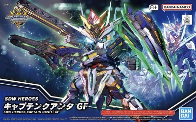 GUNDAM SDW 68363 HEROES CAPTAIN QAN[T] GF