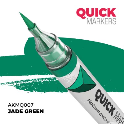 AK AKMQ007 QUICK MARKER: JADE GREEN (Contrast Paint)
