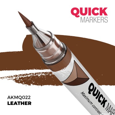 AK AKMQ022 QUICK MARKER: LEATHER (Contrast Paint)