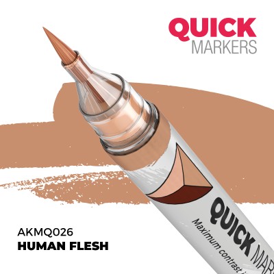 AK AKMQ026 QUICK MARKER: HUMAN FLESH (Contrast Paint)
