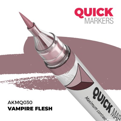 AK AKMQ030 QUICK MARKER: VAMPIRE FLESH (Contrast Paint)