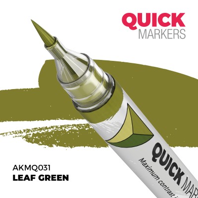 AK AKMQ031 QUICK MARKER: LEAF GREEN (Contrast Paint)