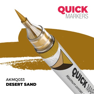 AK AKMQ033 QUICK MARKER: DESERT SAND (Contrast Paint)