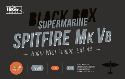 IBG 72591 1:72 Supermarine Spitfire Mk.Vb - North West Europe 1941-44 - Black Box Limited Edition 