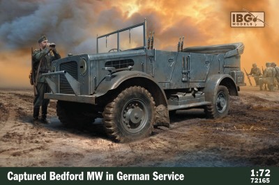 IBG 72165 1:72 Captured Bedford MW in German Service