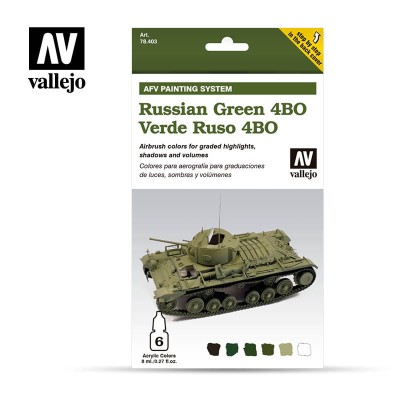 VALLEJO 78403 Russian Green 4BO [PAINT SET]