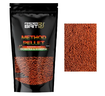 FEEDER BAIT PELLET F1 Ochotka & Konopia 2mm 800g (FB11-5) 