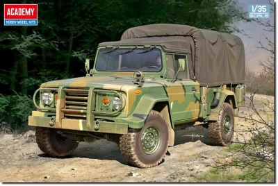 ACADEMY 13551 1:35 ROK Army K311A1 - 1¼ ton utility truck
