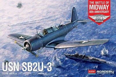 ACADEMY 12350 1:48 USN SB2U-3 'Battle of Midway'