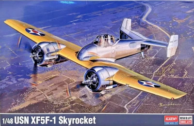 ACADEMY 12363 1:48 USN XF5F-1 Skyrocket