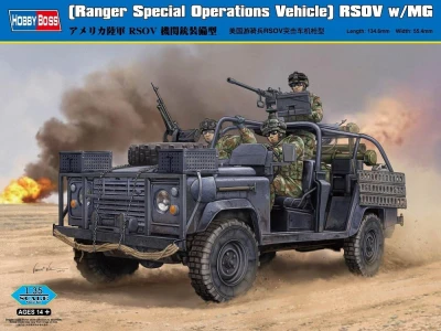 HOBBY BOSS 82450 1:35 RSOV with MG (Ranger Special Operations Vehicle)