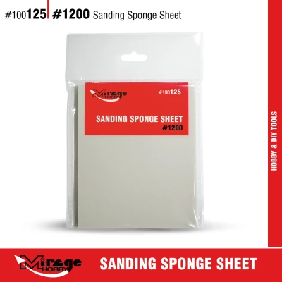 MIRAGE 100125 SANDING SPONGE SHEET #1200 (gąbka ścierna) 