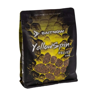 PELLET BAITNOW Method Feeder 800g - Yellow Spin 2mm [BNP0009]