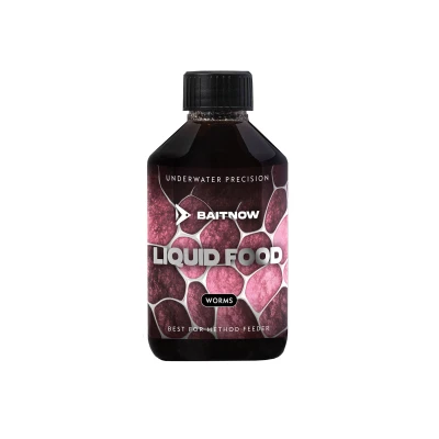 BAITNOW LIQUID FOOD 250ml WORMS (płynny pokarm) [BNL0014]