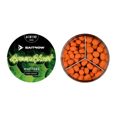 DUMBELLS BAITNOW WAFTERS 6,8,10mm: GREEN GHOST (Rybny mix) [BNW0017]