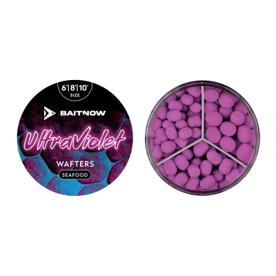 DUMBELLS BAITNOW WAFTERS 6,8,10mm: ULTRA VIOLET (Owoce morza) [BNW0018]