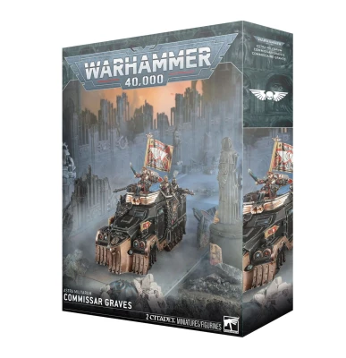 GW 47-58 Warhammer 40000 - ASTRA MILITARUM: COMMISSAR GRAVES