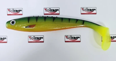 Y GUMA ROBINSON LONGINUS 15CM FIRE TIGER 50-BRL-150-FT