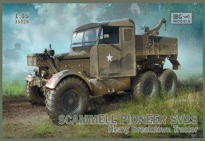 IBG 35029 1:35 Scammell Pioneer SV2S Heavy Breakdown Tractor