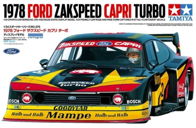 TAMIYA 24376 1:24 Ford Zakspeed Capri Turbo 1978