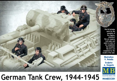 MASTER BOX 35201 1:35 German Tank Crew, 1944-1945