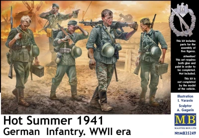 MASTER BOX 35249 1:35 Hot Summer 1941 - German Infantry