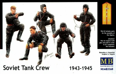 MASTER BOX 3568 1:35 Soviet Tank Crew (1943-1945)