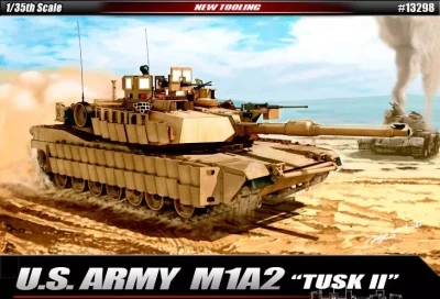 ACADEMY 13298 1:35 U.S. Army M1A2 TUSK II
