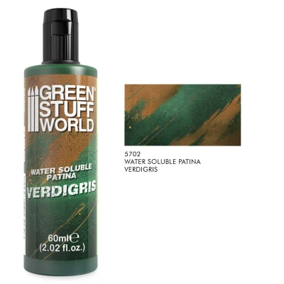 GSW 5702 Water Soluble Patina 60ml - Verdigris (patyna miedziana)