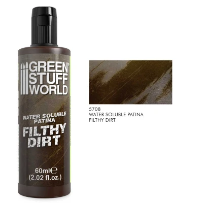GSW 5708 Water Soluble Patina 60ml - Filthy Dirt (efekt patyny)