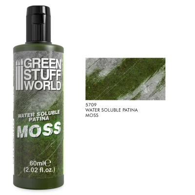 GSW 5709 Water Soluble Patina 60ml - Moss (efekt patyny)