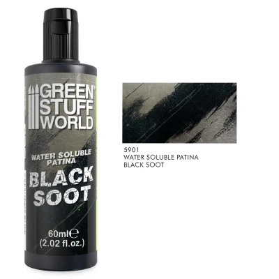 GSW 5901 Water Soluble Patina 60ml - Black Soot (efekt patyny)