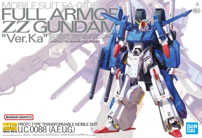 GUNDAM MG 72026 1:100 FULL ARMOR ZZ GUNDAM VER.KA