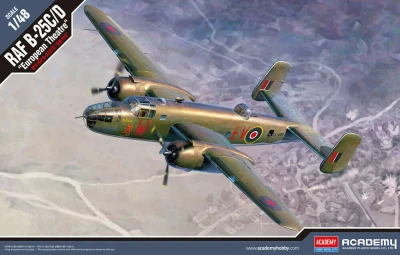 ACADEMY 12339 1:48 RAF B-25C/D "European Theatre"