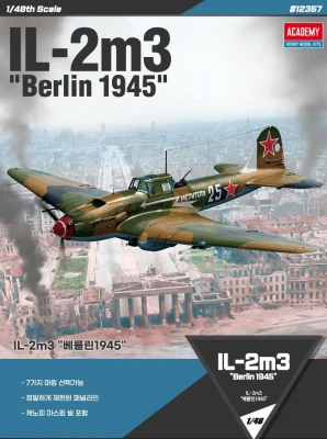 ACADEMY 12357 1:48 Ilyushin Il-2m3 - 'Berlin 1945'
