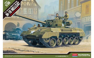 ACADEMY 13255 1:35 U.S. Army M18 Hellcat