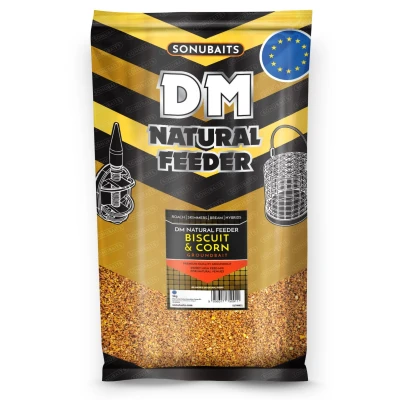 ZANĘTA SONUBAITS DM NATURAL FEEDER 1kg Biscuit & Corn [S1780021]