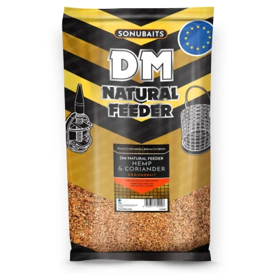 ZANĘTA SONUBAITS DM NATURAL FEEDER 1kg Hemp & Coriander [S1780022]