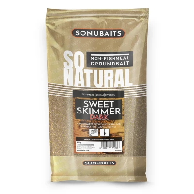 ZANĘTA SONUBAITS SO NATURAL 0,9kg SWEET SKIMMER DARK [S1780038]