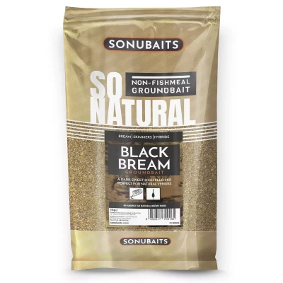 ZANĘTA SONUBAITS SO NATURAL 1kg BLACK BREAM [S1780005]
