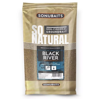 ZANĘTA SONUBAITS SO NATURAL 1kg BLACK RIVER [S1780007]