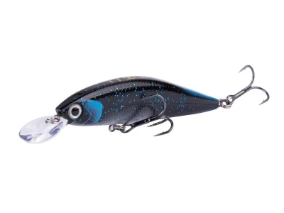 WOBLER SHIMANO YASEI TRIGGER TWITCH 9cm/11g SP - BLACK BLUE #LUYASTTSP09BLB