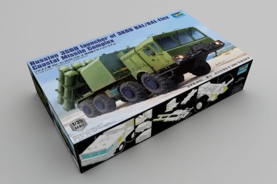 TRUMPETER 01052 1:35 Russian 3S60 launcher of 3K60 BAL/BAL-Elex Coastal Missile Complex