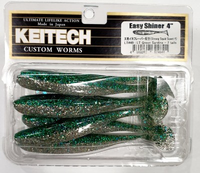 KEITECH EASY SHINER 4" (10cm) LT#49 Green Sardine (opak.- 7szt.)