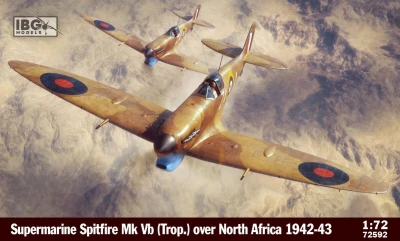 IBG 72592 1:72 Spitfire Mk.Vb (Trop.) over North Africa 1942-1943
