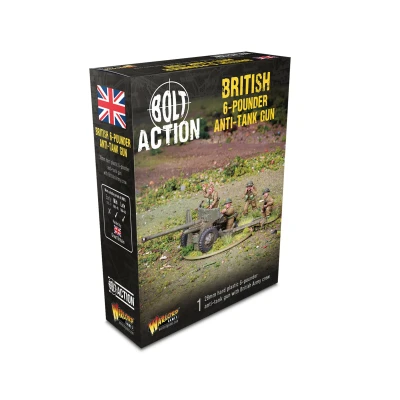 BOLT ACTION British 6-pounder Anti-Tank gun [402011028]