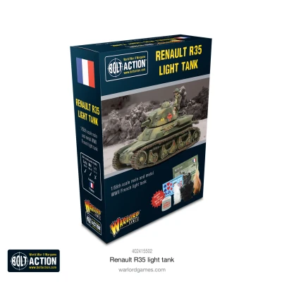 BOLT ACTION FRENCH Renault R35 Light Tank [402415502]