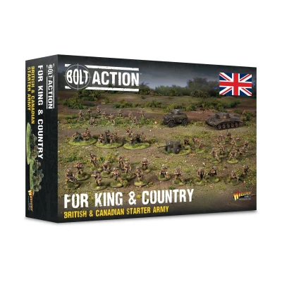 BOLT ACTION STARTER For King & Country - British & Canadian Starter Army [402011030]