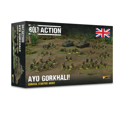 BOLT ACTION STARTER Ayo Gorkhali! - Gurkha Starter Army [402611201]