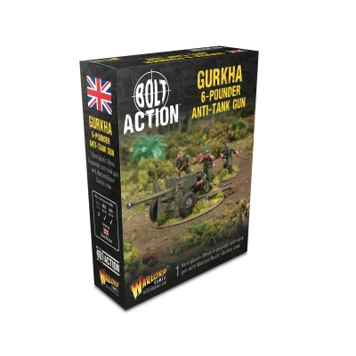 BOLT ACTION Gurkha 6-pounder anti-tank gun [402611006]